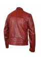Men's Maroon Waxed Jacket